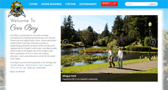 Desktop Screenshot of coosbay.org